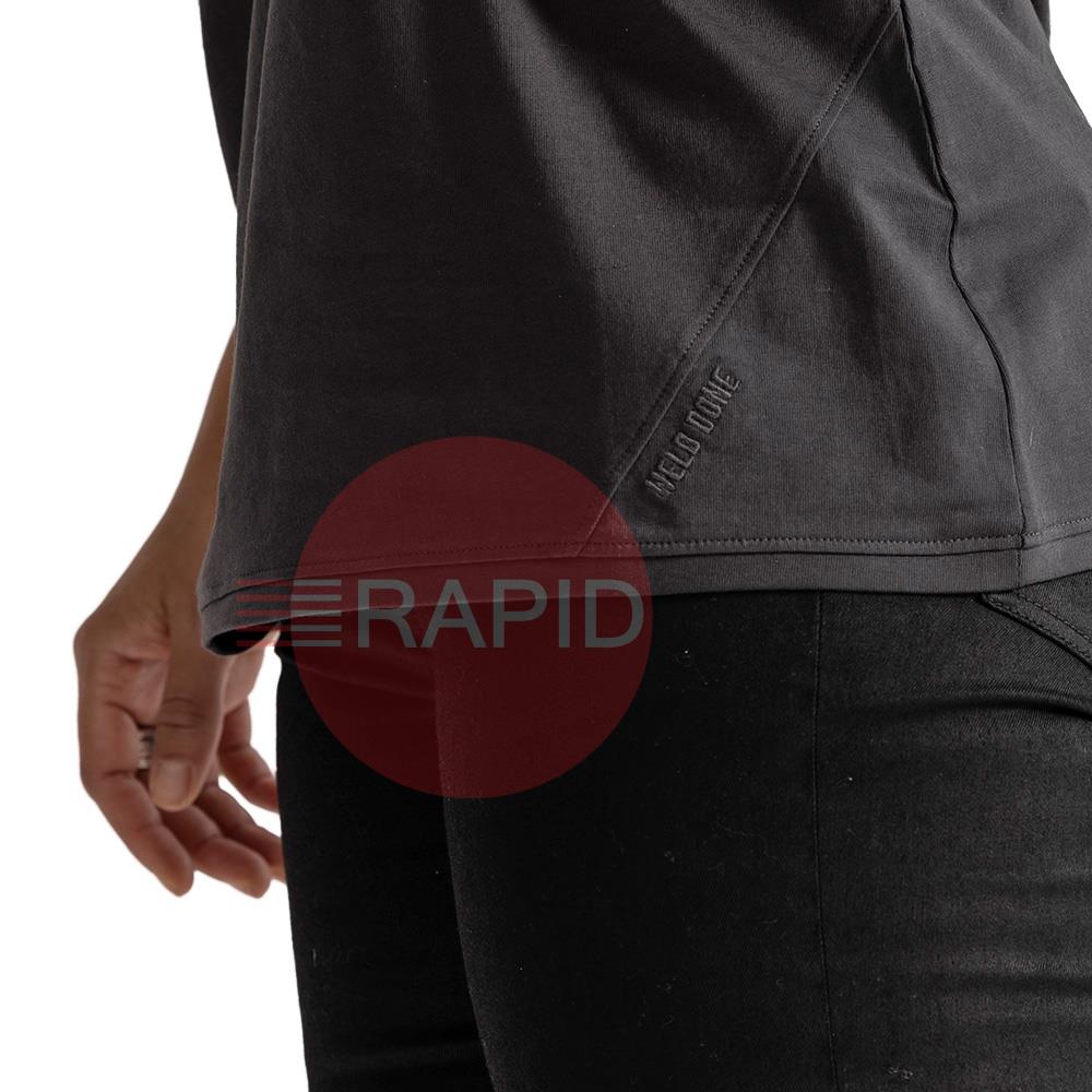 681590014F  Kemppi Wear 0023 Dark Grey Women Short Sleeve T-Shirt